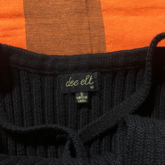 Dolls Kill Black Tank Sweater Dress - Picture 4 of 4